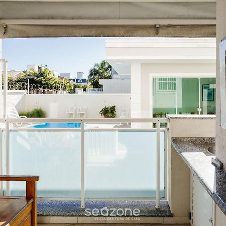 Belo Apto C/ Piscina Em Jurere 800M Do Mar Chr101 Διαμέρισμα Florianópolis Εξωτερικό φωτογραφία