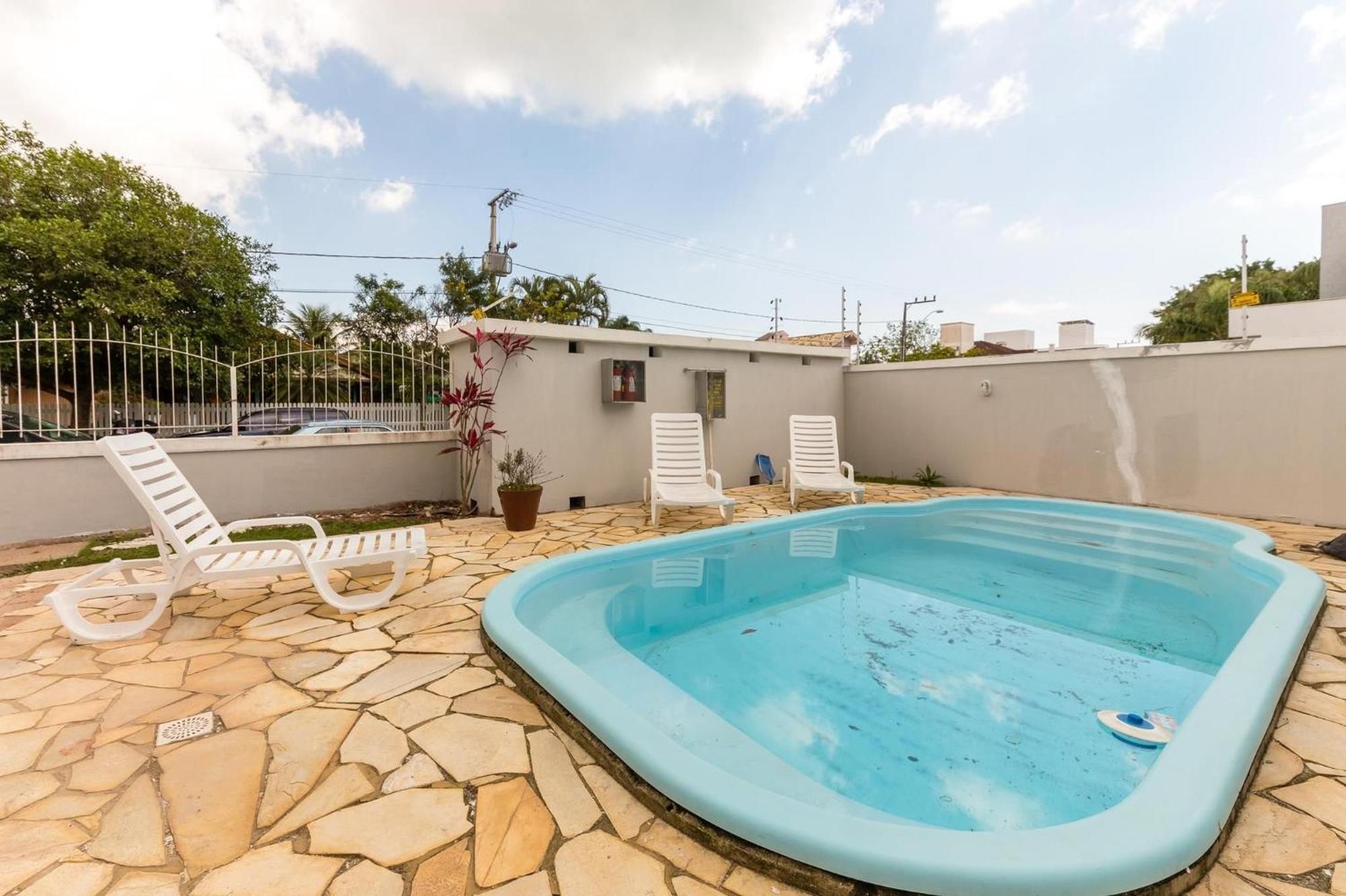 Belo Apto C/ Piscina Em Jurere 800M Do Mar Chr101 Διαμέρισμα Florianópolis Εξωτερικό φωτογραφία