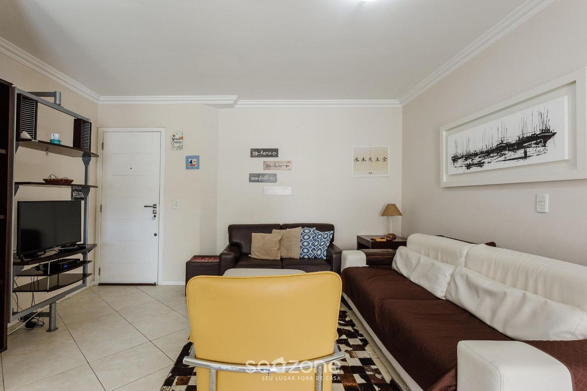 Belo Apto C/ Piscina Em Jurere 800M Do Mar Chr101 Διαμέρισμα Florianópolis Εξωτερικό φωτογραφία